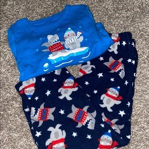 Blue pajama set